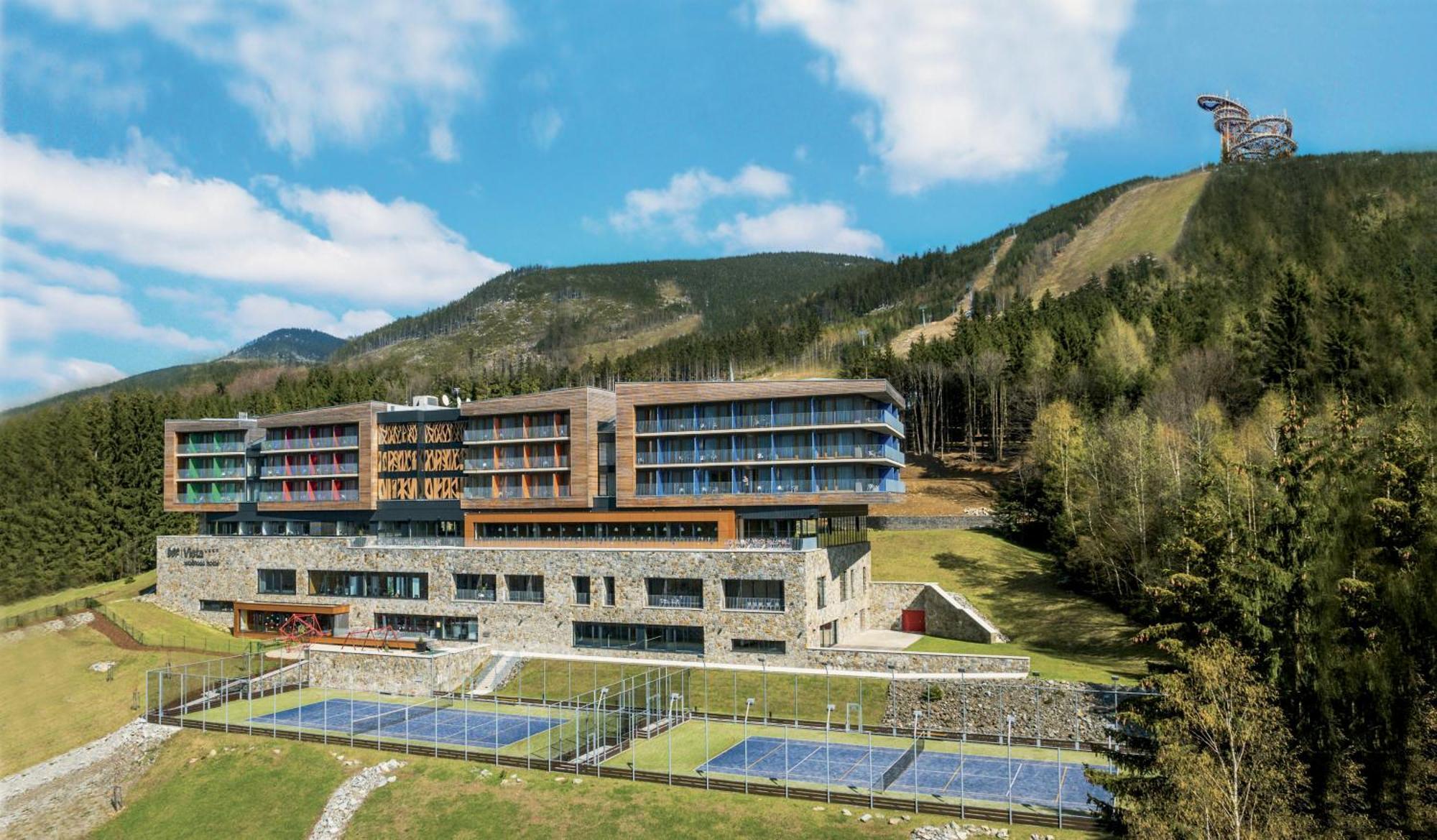 Wellness Hotel Vista Dolni Morava Bagian luar foto